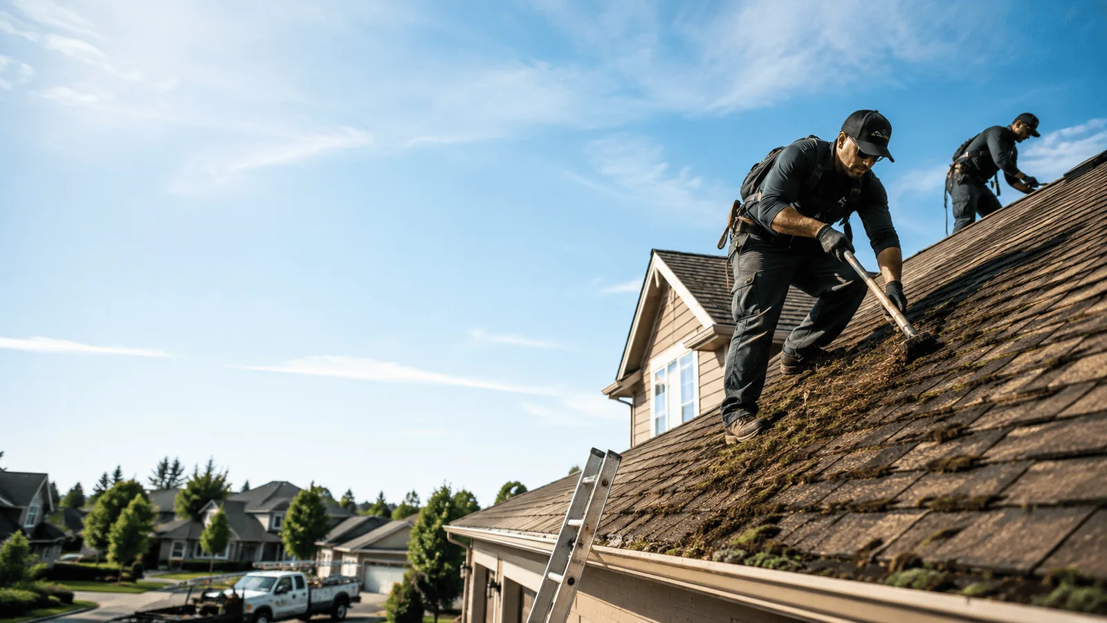 Roof Moss Removal in Hewitt, MN near me
